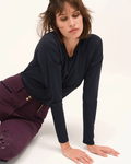 Jazz - Micro-Perforated Long-Sleeve Equestrian T-Shirt