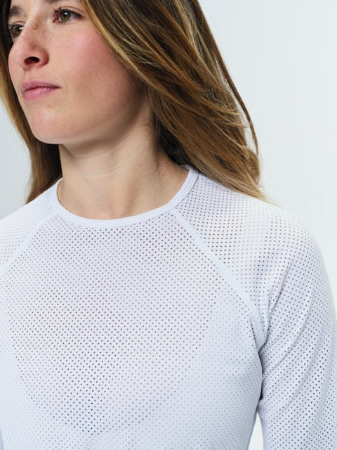 Jazz - Micro-Perforated Long-Sleeve Equestrian T-Shirt