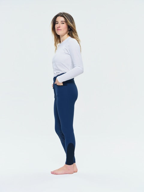 Jazz - Micro-Perforated Long-Sleeve Equestrian T-Shirt