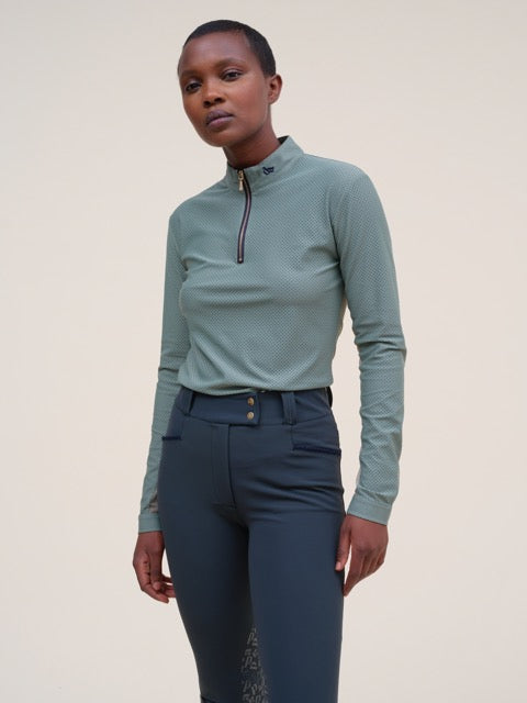 Pablito - Long Sleeve Riding Polo Shirt