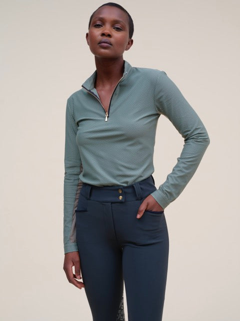 Pablito - Long Sleeve Riding Polo Shirt