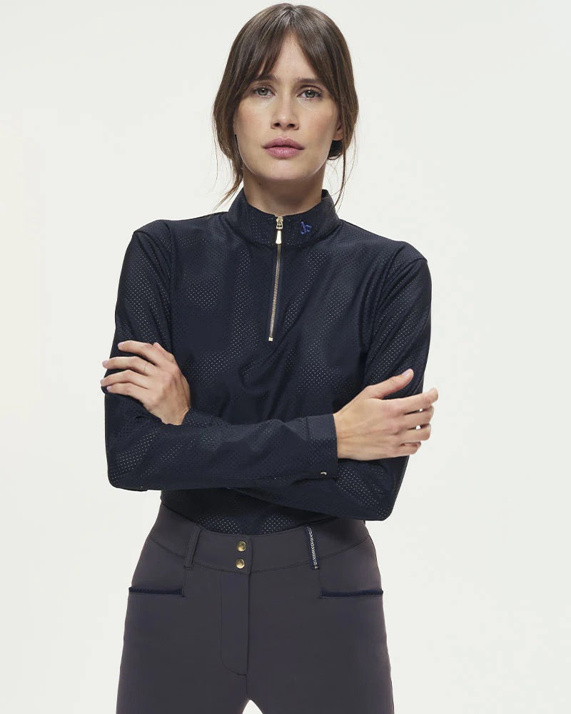 Pablito - Long Sleeve Riding Polo Shirt